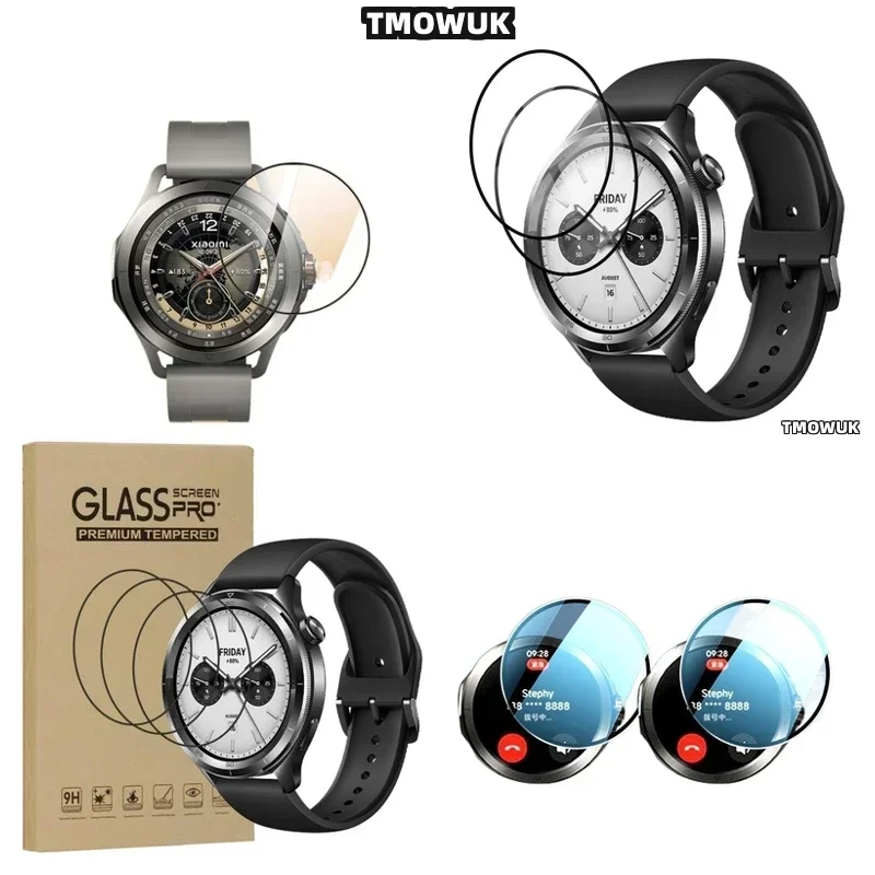 

For Xiaomi Watch S4 41mm Popular HD Soft Anti-scratch Film For Curved Display Screen TMOWUK