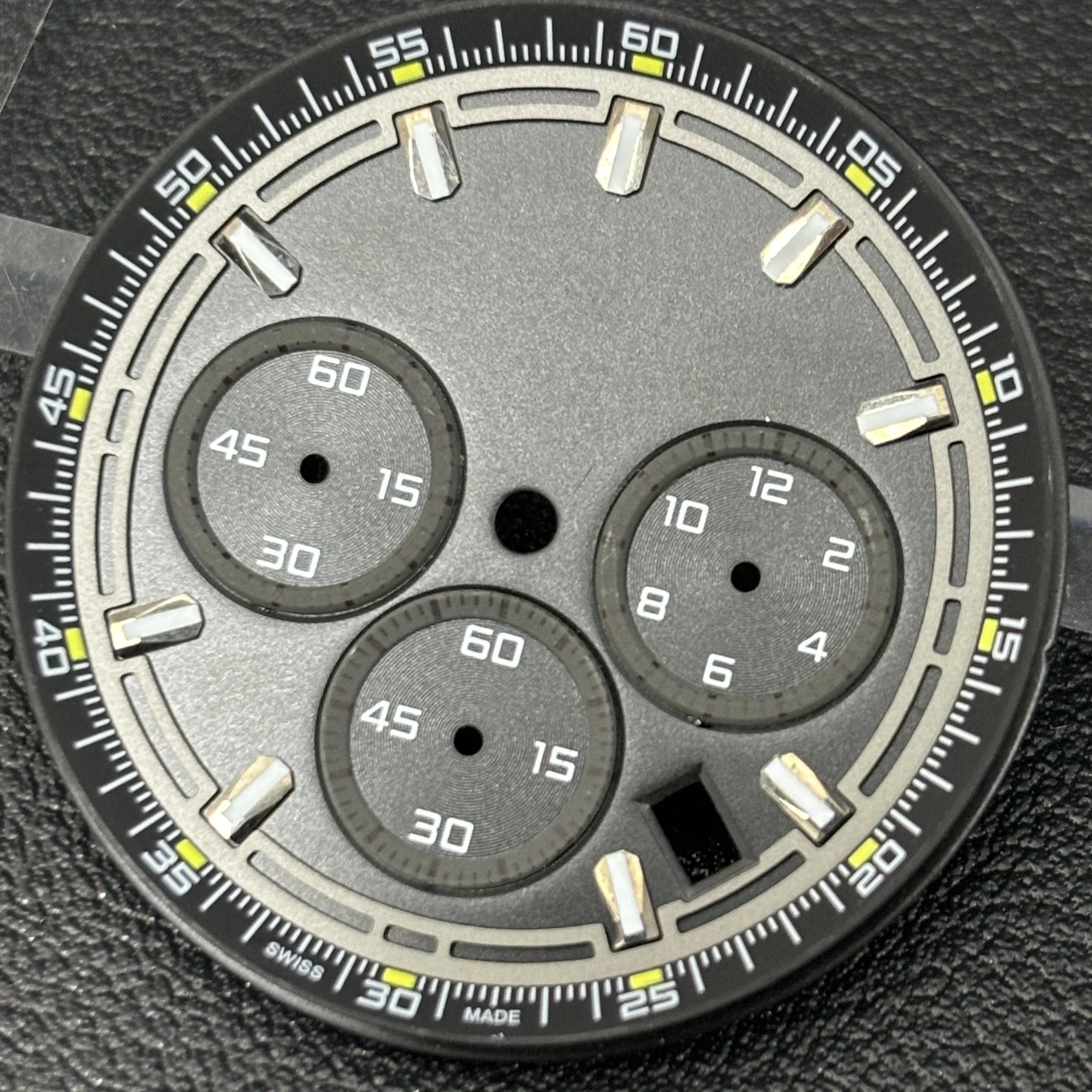 

NEW VK63 dial Men's watches dial hands for VK63 Movement chronograph case mission to the watch vk63 hands blue watch hands