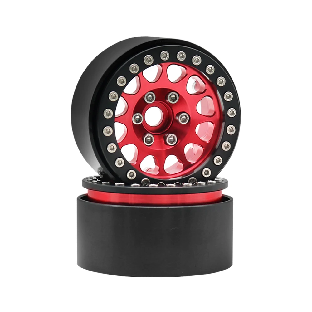 Metall 1,9 Beadlock Felgennabe für 1/10 Hsp Redcat Rc4wd WRAITH Tamiya Axial SCX10 D90 HPI RC Auto Ersatzteil