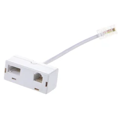 RJ45 Plug to BT RJ11 Secondary Splitter Telephone Adapter