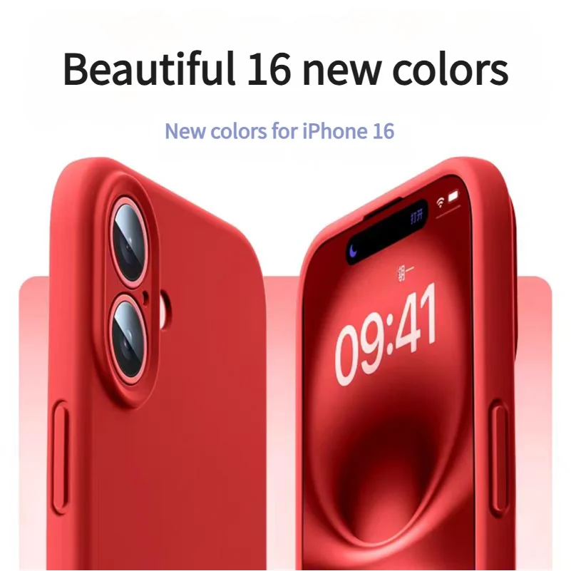 Original Liquid Silicone For Magsafe Magnetic Case For iPhone 17 Air 16 Plus 15 14 13 12 Pro Max 11 16E X XS XR Matte Soft Cover - náhled 2