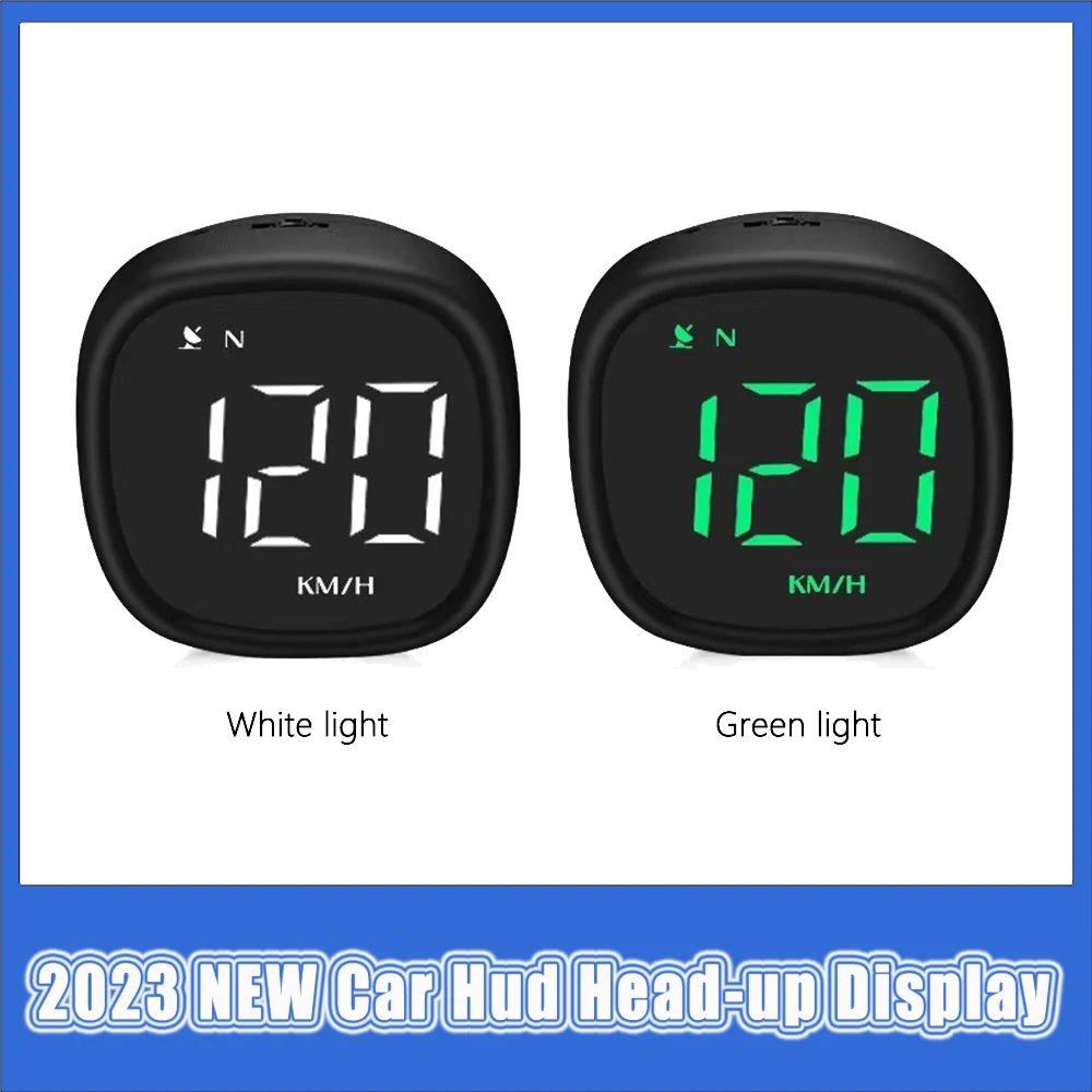 

2.5 Inches LCD Screen Car Head Up Display Multi-function Speedometer with Overspeed Alarm Fatigue Driving Reminder for All Car