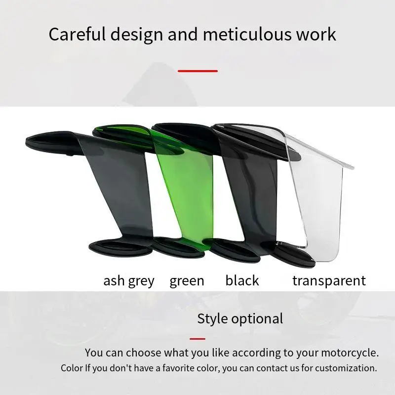Aftermarket Aerodynamic Winglets - Custom Body Kit for Kawasaki ZX-10R (2022-2024) - Fairing Spoiler Upgrade