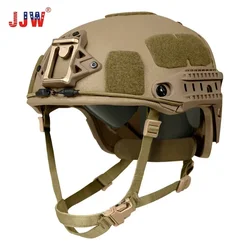 JJW Multi-cam Air frame AF Airframe Combat Helmet UHMWPE Aramid Protective Tactical Gear Armor Helmet