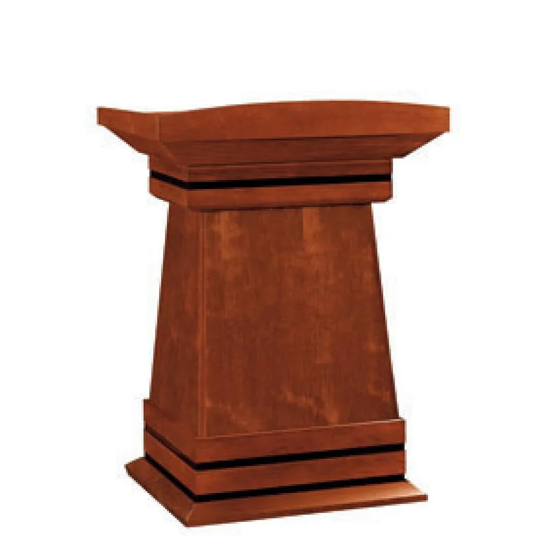 Podium Speaker Desk Paint Walnut Solid Wood Welcome Room Chair Speech Table