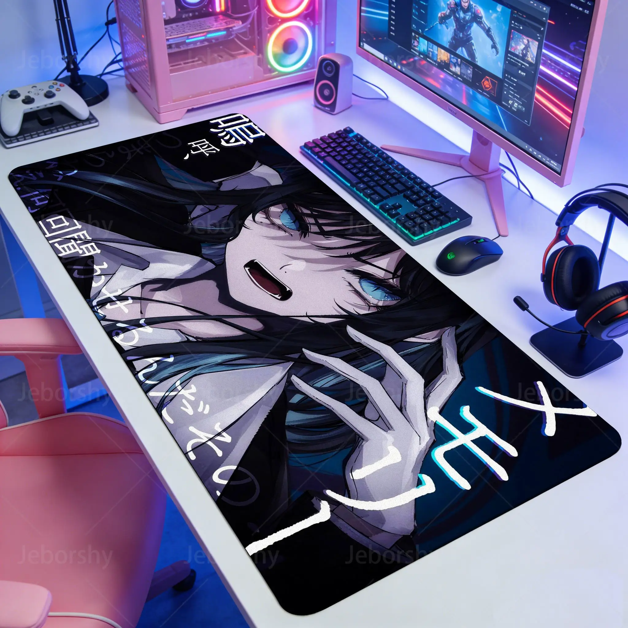 

A_ado Mouse Pad Tablet Mouse Pad Laptop Xl Desktop Mouse Pad, Cute HD Rainbow Gaming Keyboard Pad