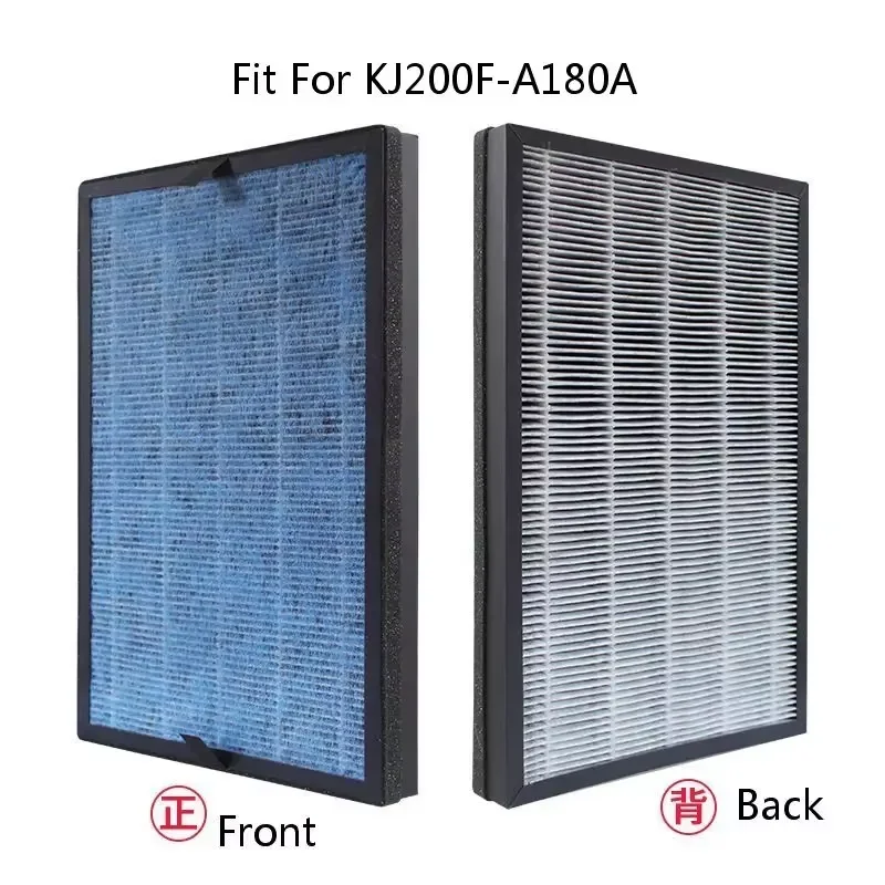 

High-efficiency composite activated carbon filter element for Haier air purifier KJ200F-A180A 415*270*40mm