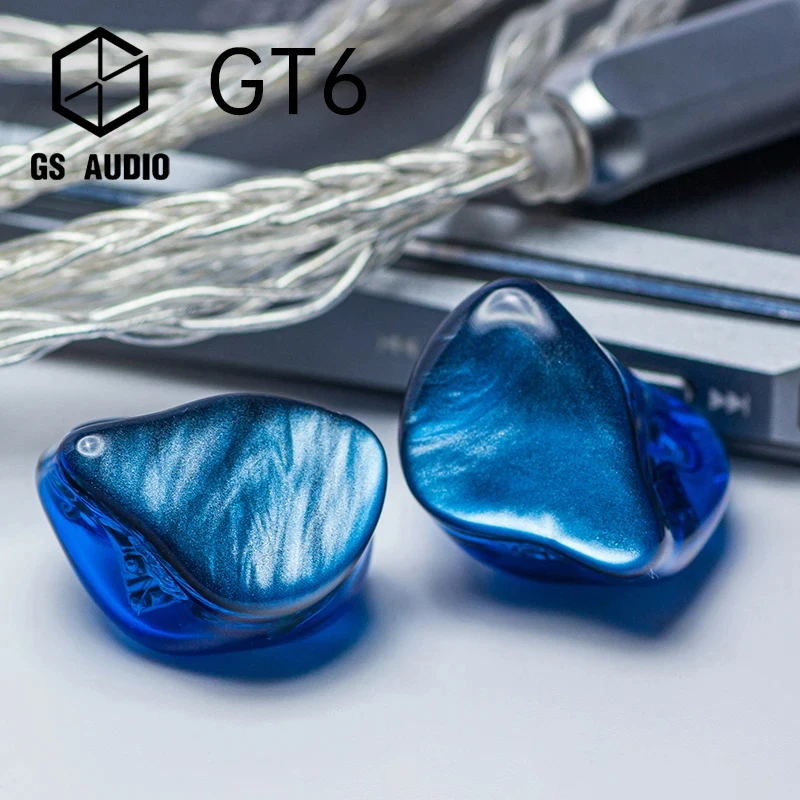 

GS AUDIO ST10 In-Ear Earphone, 10BA Hybrid Driver HiFi IEMs, with 0.78 2pin Detachable Cable for Audiophiles OEM ODM