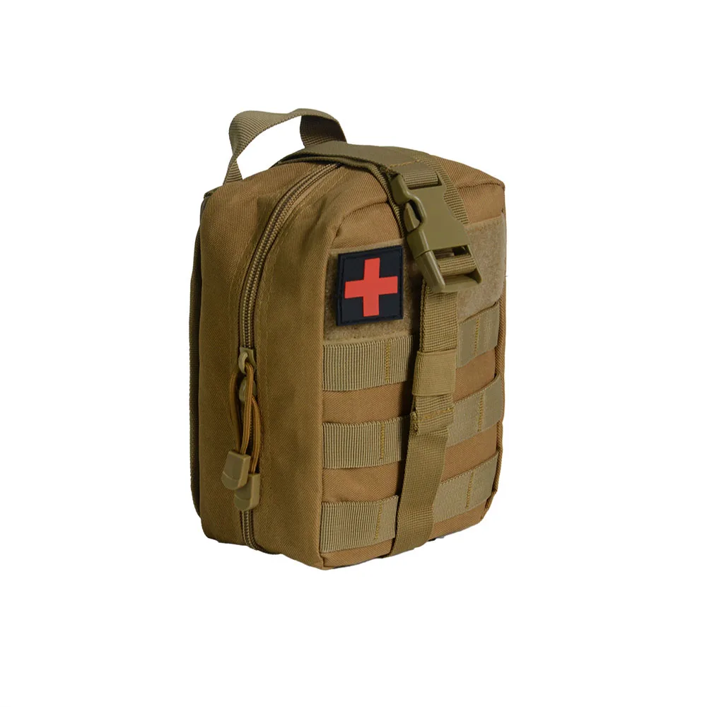 戦術的な医療アクセサリーバッグ、アクセサリーバッグ、戦術的なウエストバッグ、ハイキング迷彩、アウトドア登山、応急処置とl