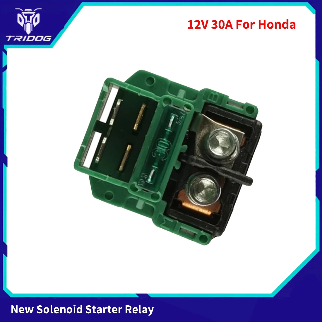 12V Solenoid 30A Starter Relay for Honda CB750 Nighthawk CB900F CB600 CB1000 CB1100SF X11 CB1300 Super Four 1991-2016, 6