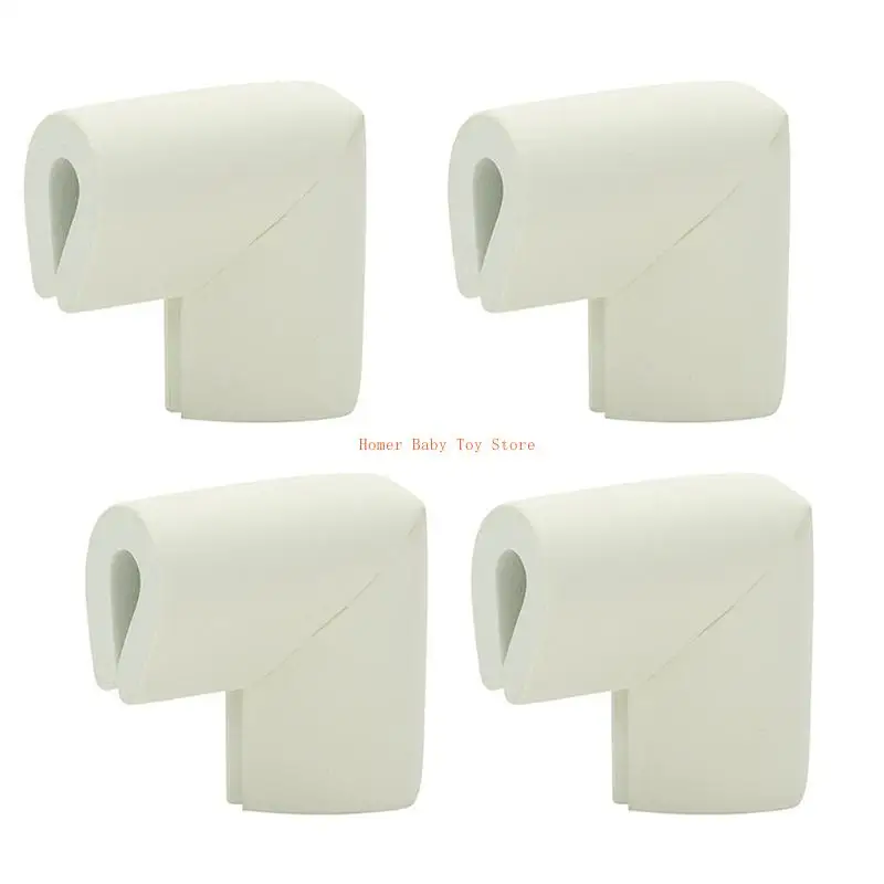 

J0PF 4 шт. U-образные угловые ограждения для безопасности детей. Угловые ограждения для предотвращения столкновений.