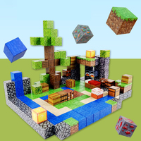 2CM Magnetic Building Blocks Mineral Magnets World Sets Of Toys Cube Buildings Children's Sensory Peripheral Toys Gifts DIY STEM