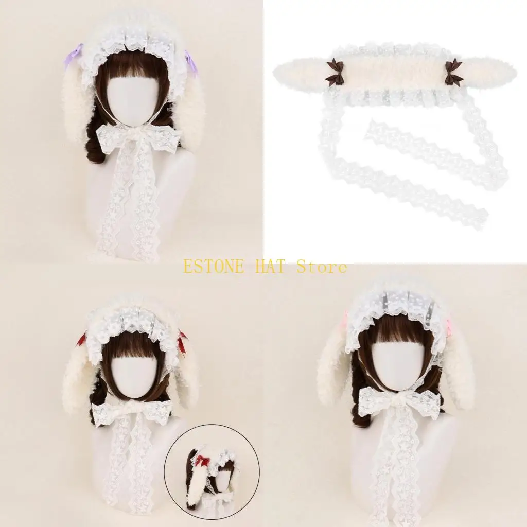 

49MF повязки для волос с бантиками, восхитительный реквизит для фотосессии на Хэллоуин, повязки на голову в стиле аниме, уборы,