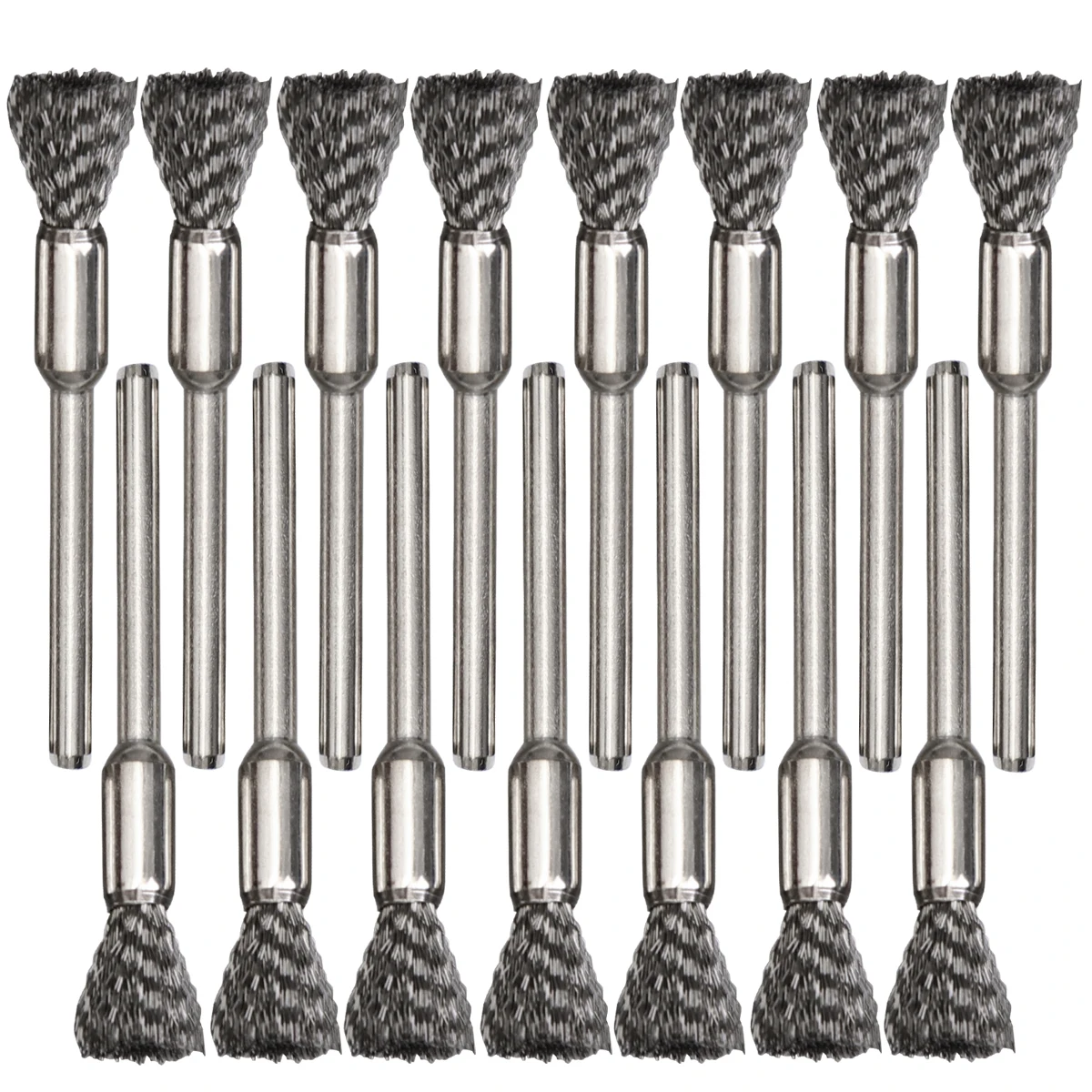 

12pcs BBQ Grill Cleaning Brush Lightweight Durable Stainless Steel Wire Barbecue Tool Outdoor Scraper Small Brush
