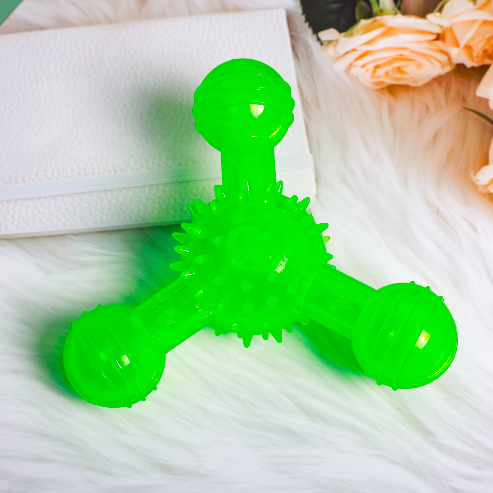 Dog\'s Three Legged Silicone Toy