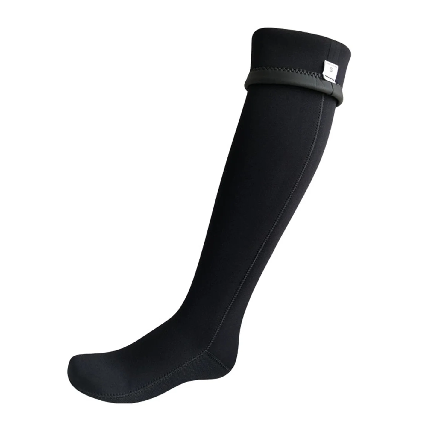 Men Women's 3mm Neoprene Long Tube Waterproof Diving Socks Surfing Swimming Snorkeling Warm Cold-Proof Non-Slip Beach Stockings
