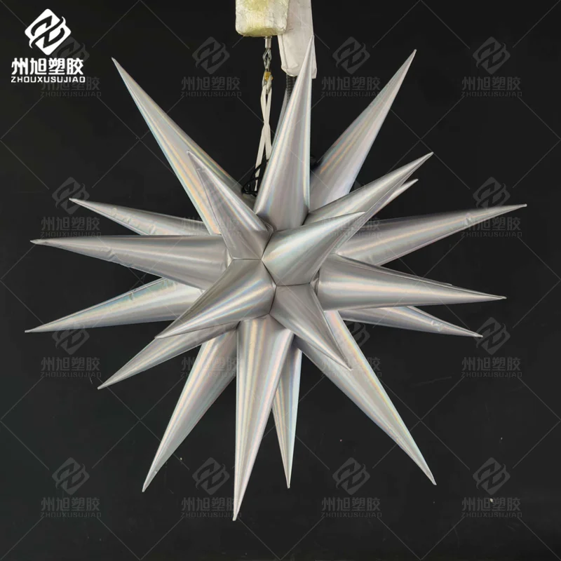

Giant LED Light Inflatable Spiky Ball and Explosion Star Model Advertising Inflatable prop for Night Club Party Decor