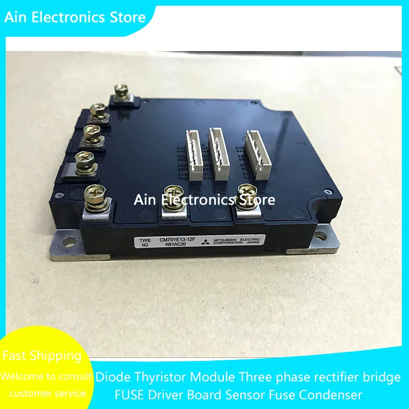 

CM75YE13-12F CM75YE13-12H CM50YE13-12H CM40YE13-12F CM50YE13-12F CM40YE13-12H NEW AND ORIGINAL IGBT MODULE IN STOCK