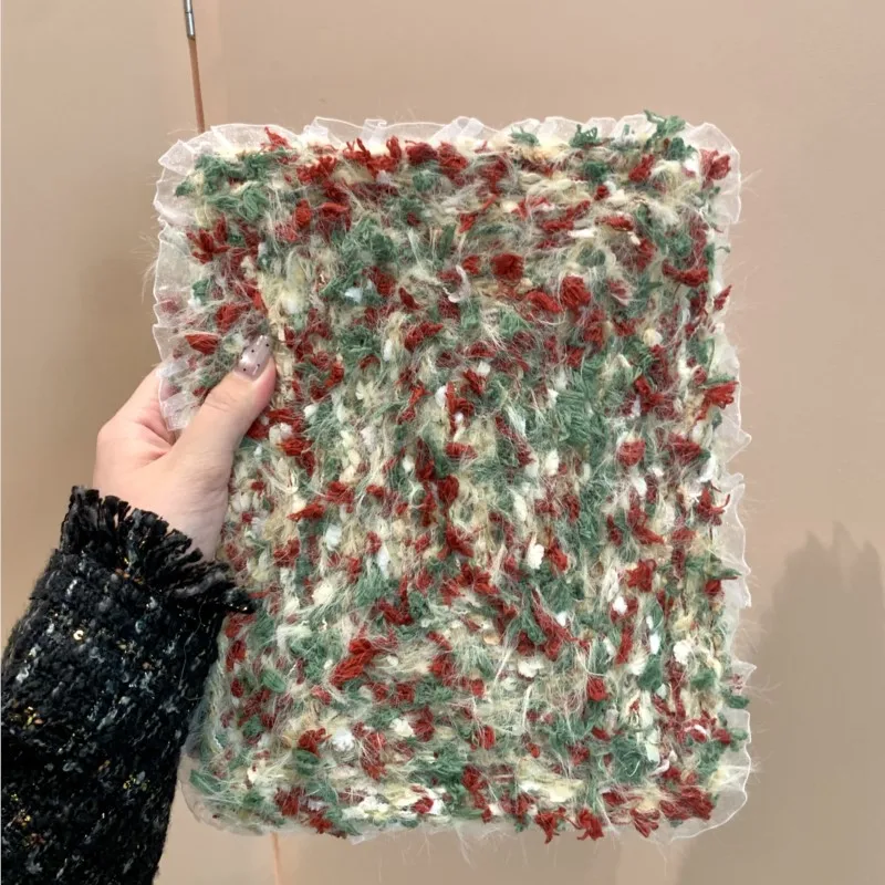 For 2025 iPad Air 11 Case iPad 10th Generation 11th A16 9th Gen iPad Pro11 4 5 10.9in 12.9 13 M2 M3 M4 Cute Plush Handmade Case