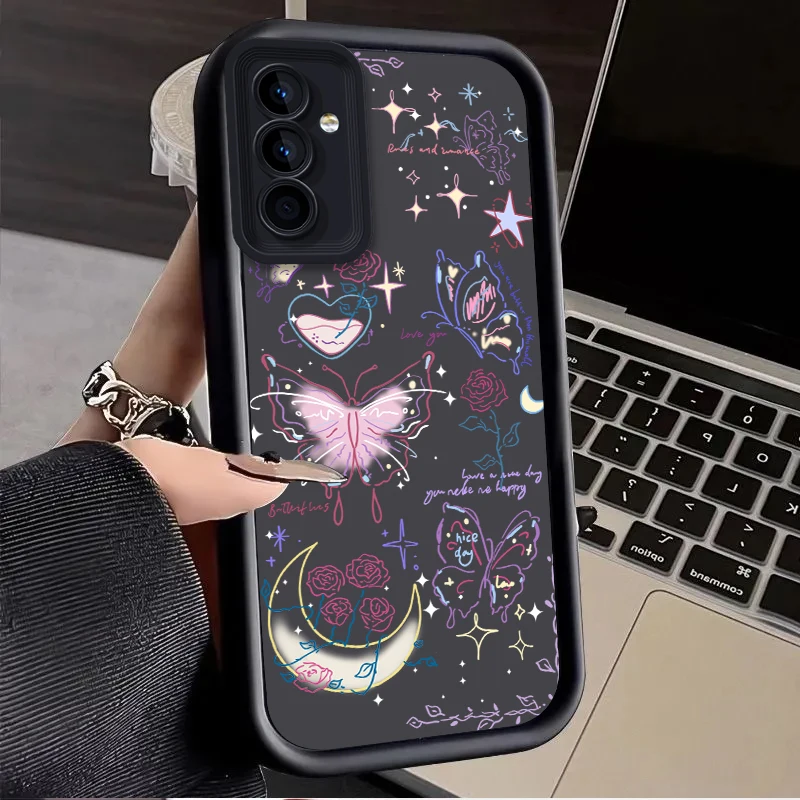 Bowknot Case for Samsung Galaxy A53 A50 A50S A36 5G A35 A34 A33 A32 A30 A26 A24 A23 A22 A20 A16 A15 A14 A13 A12 4G A06 M55 Cover