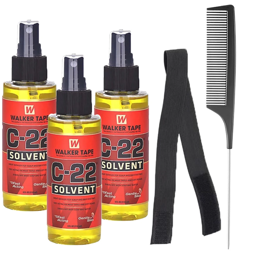 

C22 Hair Solvent Tape Adhesives Remover Spray Quick Removel C-22 Solvent Wig Glue Remover Wig Adhesive Remover