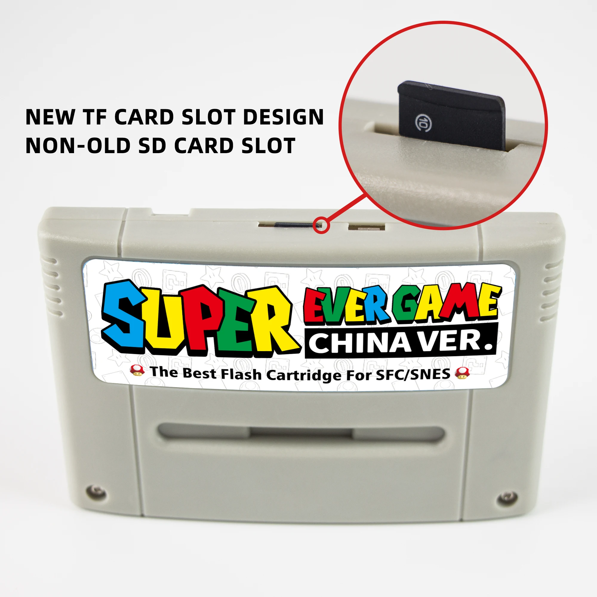 خرطوشة ألعاب Super SNES SFC V1 3000 في 1 لوحدة تحكم ألعاب الفيديو Super Famicom 16 بت JP/EU/USD مع بطاقة 4G TF