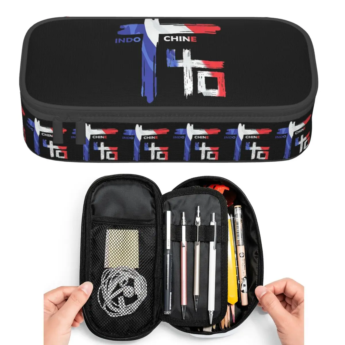 

Indochine Pencil Cases for Students Pen Box Pencil Bag Large Storage Pencil Pouch Pen Holder