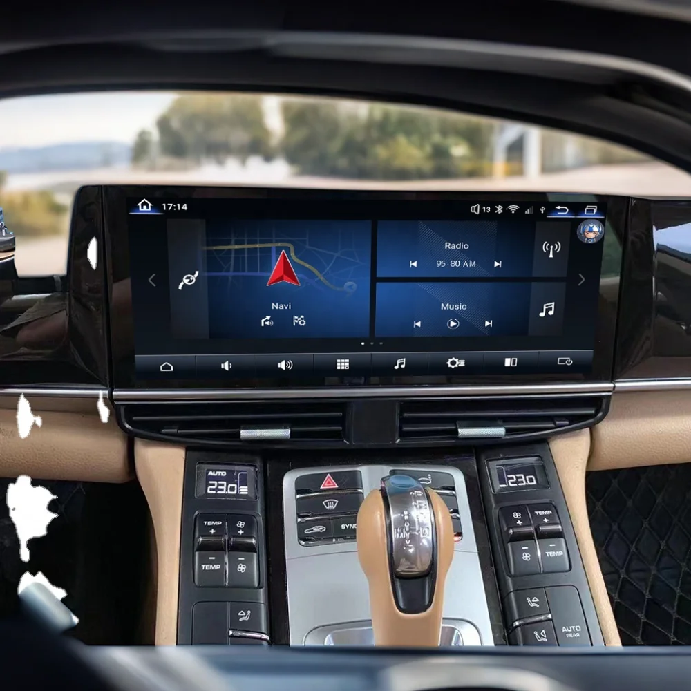 Android Auto Stere Radio GPS Navigation DSP CD Player Portable Car Multimedia Recorder DVD Player For Porsche Panamera 2009-2017