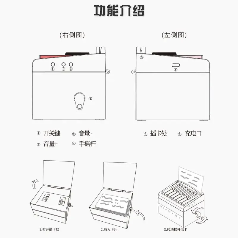 Kalender Piano Mini 2024 bisa dimainkan Taylor Chou kalender meja ornamen Desktop hadiah ulang tahun perifer