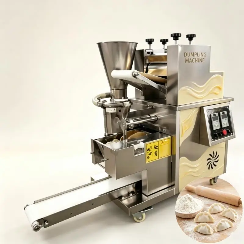 Commercial Automatic Dumpling Machine Filling Wrapping Forming Equipment for Restaurant Catering and Food Processing