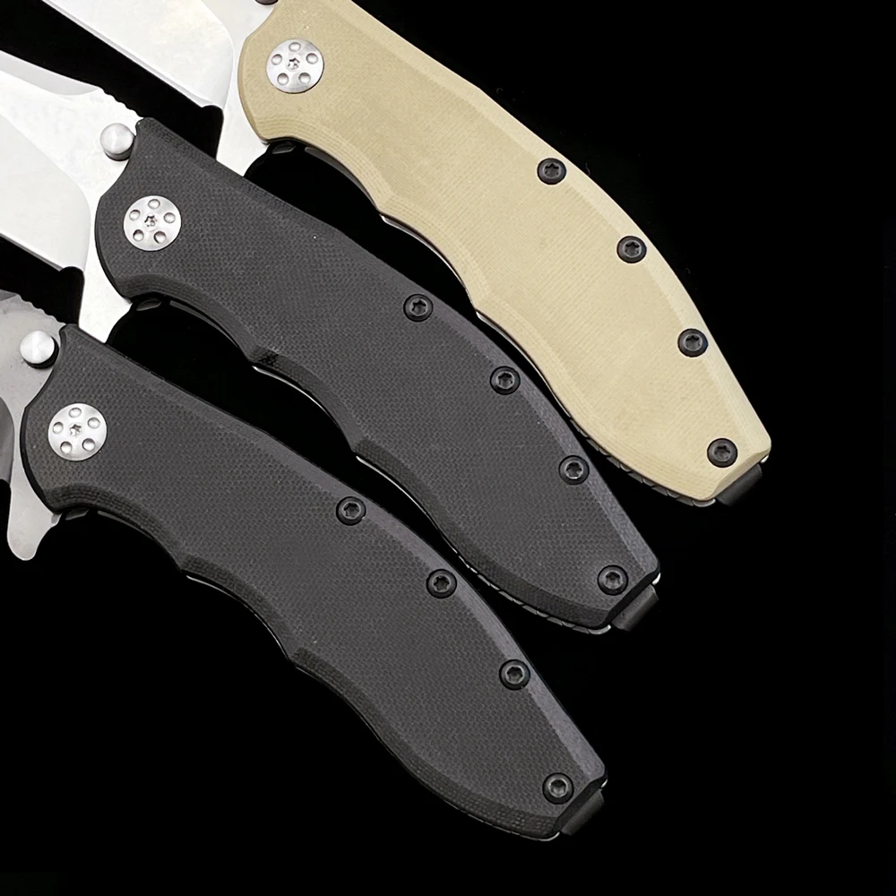 Flipper Folding Knife para acampamento ao ar livre e caça, canivete, autodefesa tática, ferramenta EDC, OK 0562, 0562TS