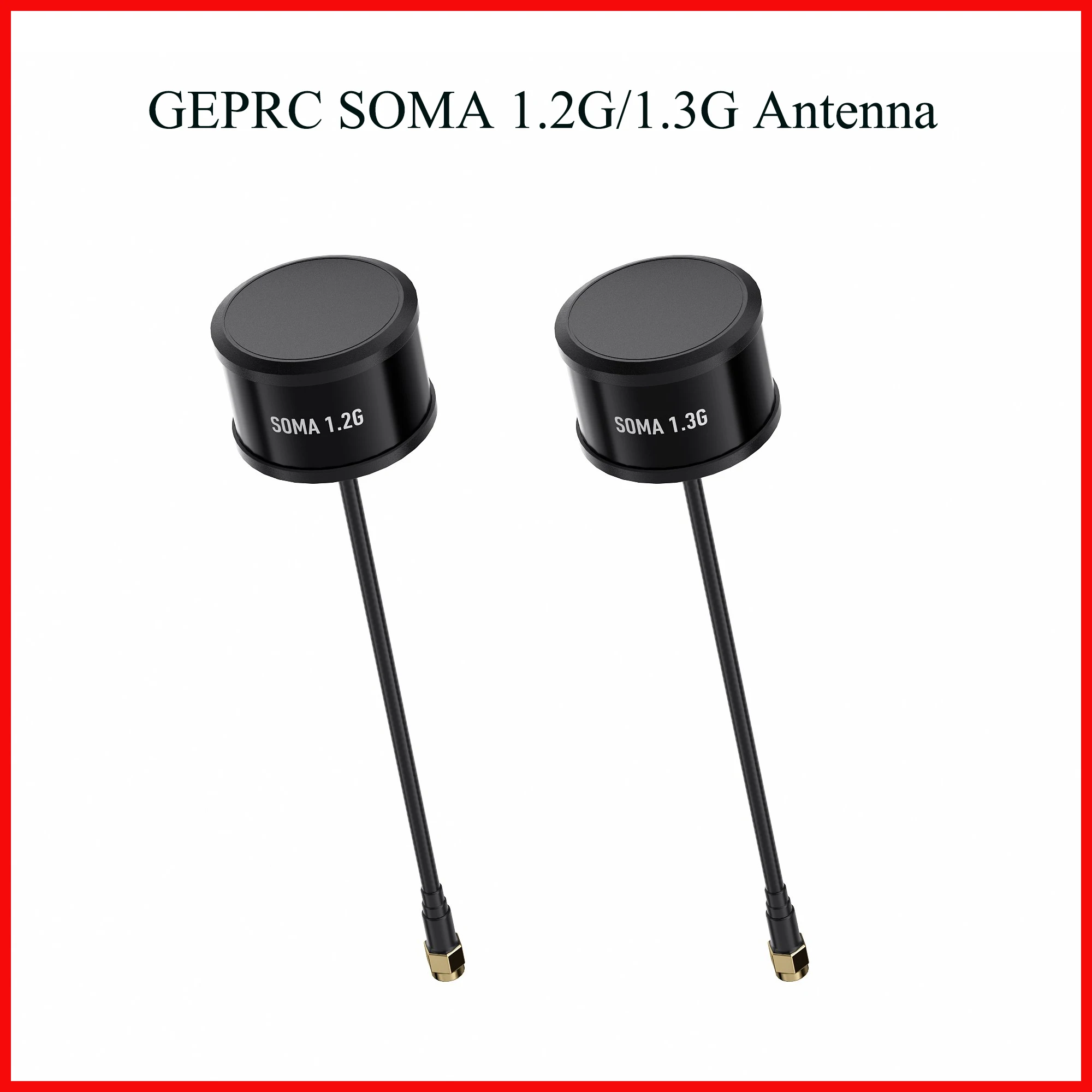 

GEPRC SOMA 1.2G/1.3G Антенна SMA RHCP для передачи сигнала дрона FPV с коаксиальным кабелем RG141