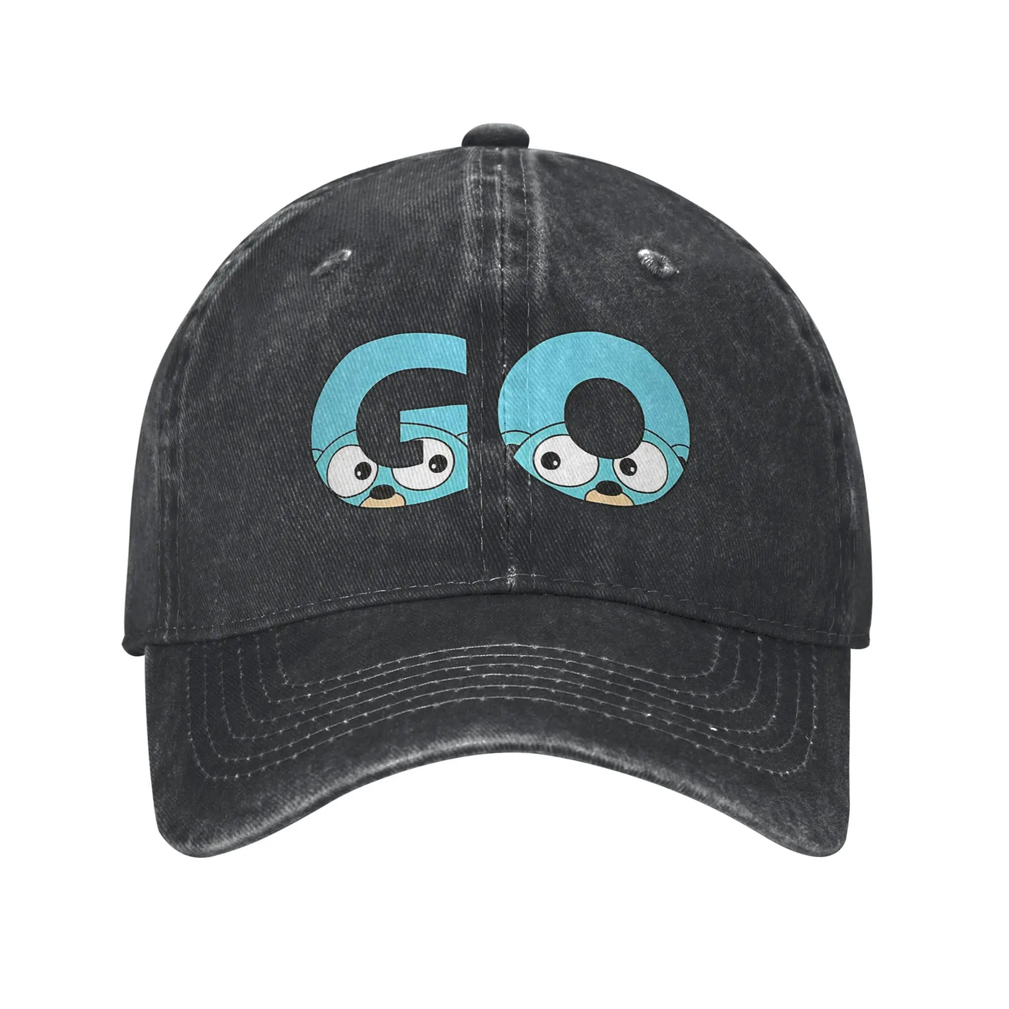 Go gopher  Trucker Hat Merch For Unisex Baseball Cap  Vintage Wear Snapback Caps Adjustable