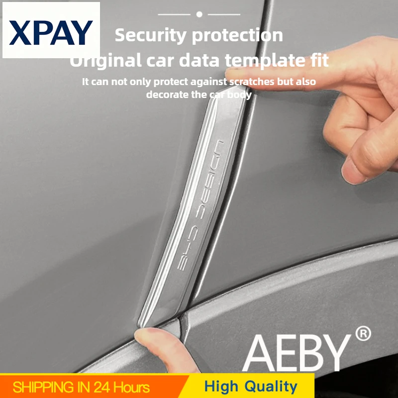 

New Car For BYD Seal U DM-i 2020-2025 Door Protective Strip, Anti Scratch Guard Tape Side Body Collision Trim Interior Accessori