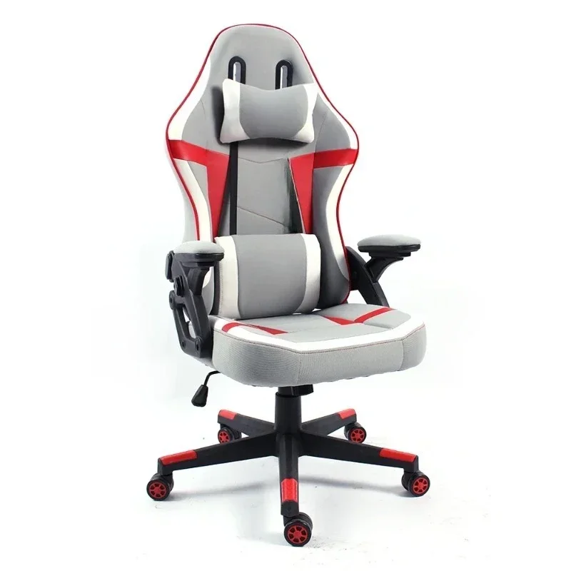 Armrest computer game player leather computer game chair