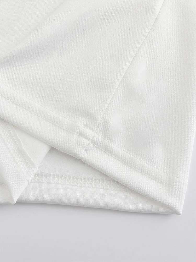 Y2K Slim Fit Fashion T-Shirt for Women Martini Cocktail Print Straight Shoulder Casual Trendy Top Summer Wear