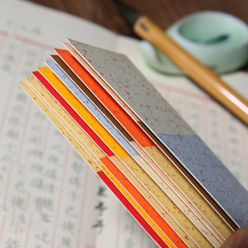 Xuan Bookmark kertas gaya Cina sikat antik kaligrafi Cina Bookmark melukis klasik kreatif buatan tangan DIY Bookmark