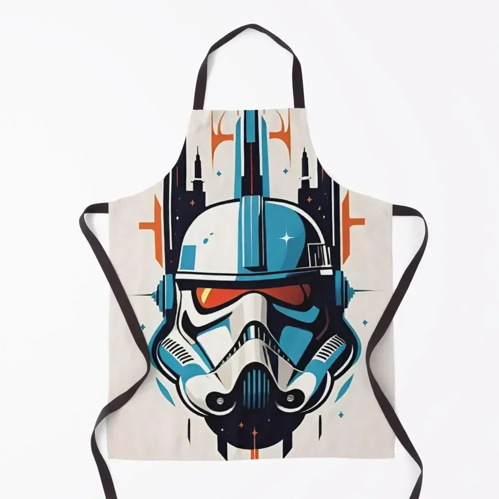

Stormtrooper Art Apron Things For Kitchen Goods For Home And Kitchen Kitchen Novel Accessories Waiter Uniforms Apron