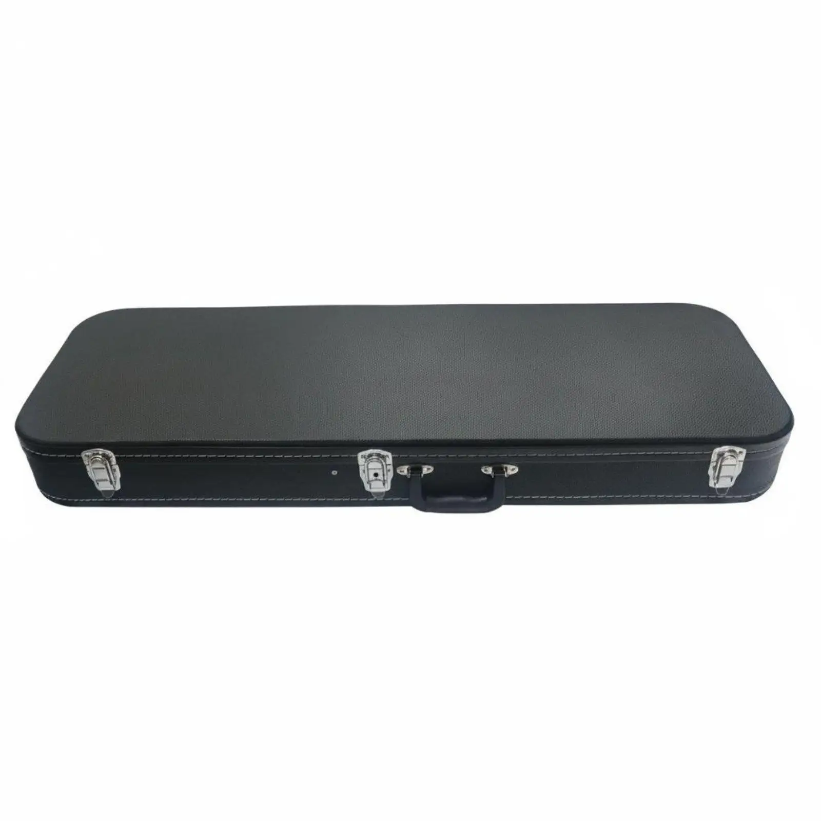 Rectangular Guitar Hard Case Anti-Pressure Music Gear Lock for Travel