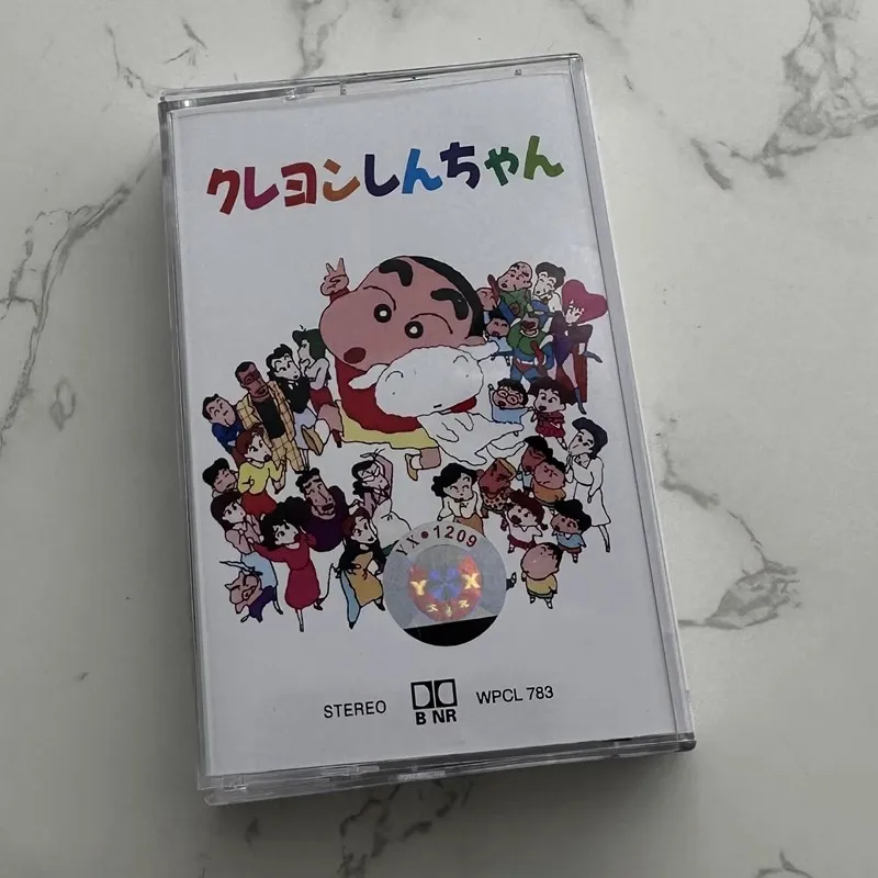 

Аниме карандаш Shin-chan Shinnosuke nohama ленты для косплея Мультяшные саундтреки коробка для автомобиля Walkman кассеты коллекционные подарки