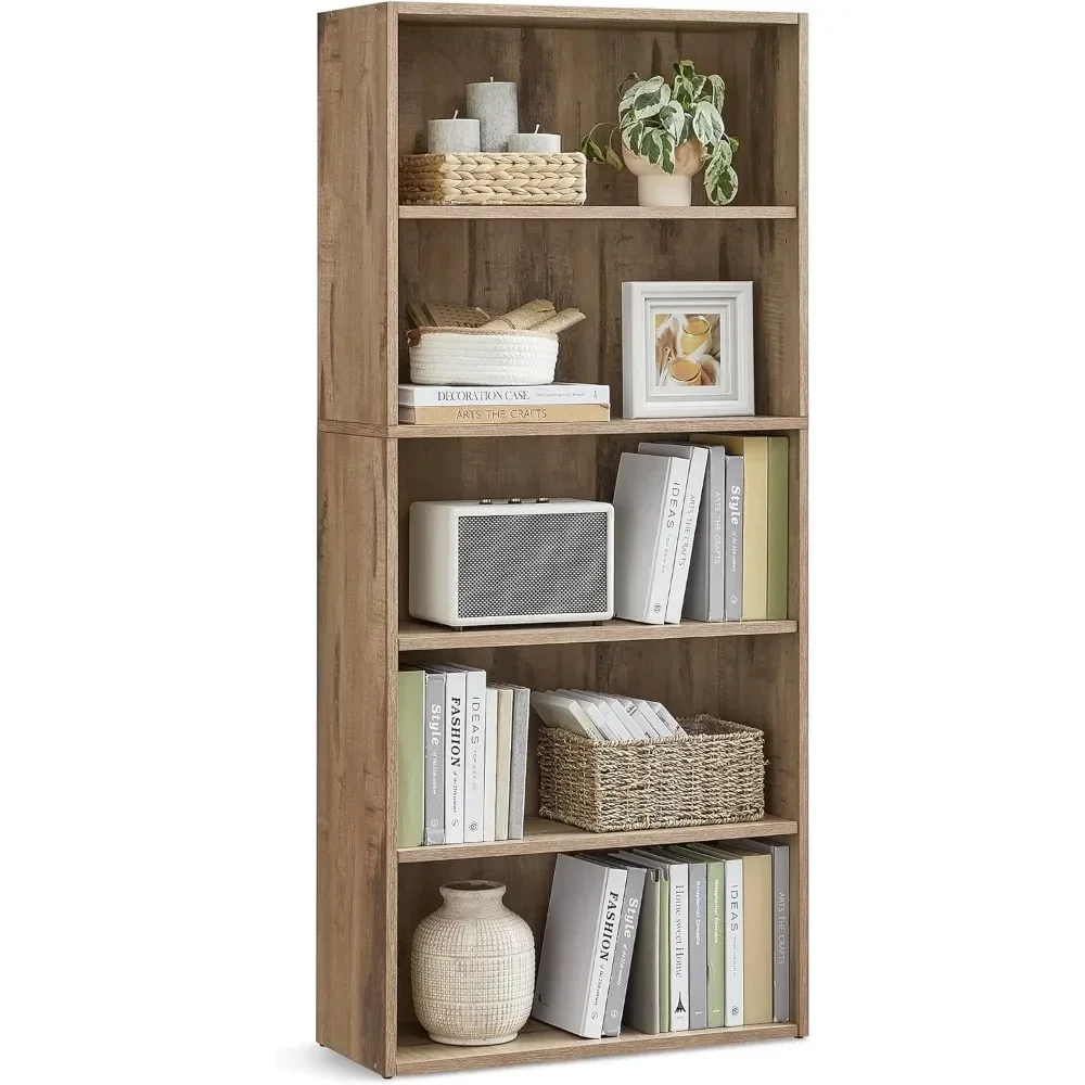 

% библейскаяèque Ouverte à 5, Niveaux avec Étagères de Rangement Réglables,