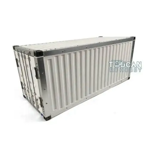 1/14 Auflieger Traktor Lkw Hercules Unpainting DIY Modell 20ft Container Box TH01026-SMT2