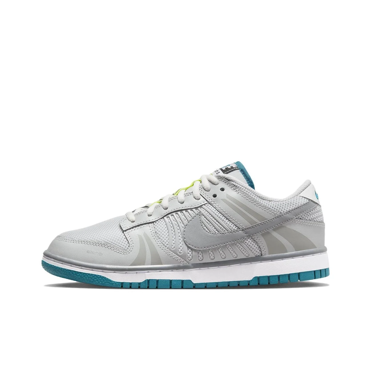 Nike Dunk Skateboard Shoes Women's Low Top Silver FJ5473-099