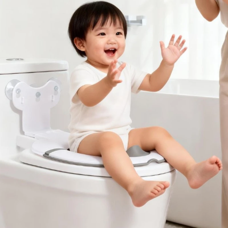 Foldable Toilet Seat for Children Universal Splash Proof Toilet Seat for Boys Girls Portable Storage Outdoor Seat Cushion Ring