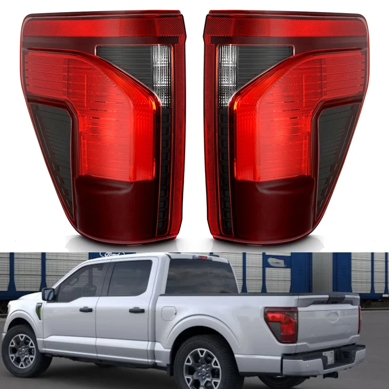 Halogen Tail Light For Ford F-150 Pickup 2024 Rear Light with Driving Lamp Parking Stop Brake Lamp Reversing Lamp W/Blind Spot
