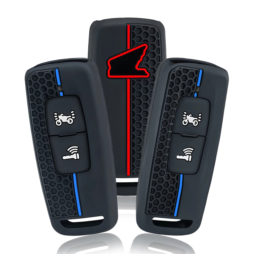 Silicone Remote Key Cover Shell Key Case Protector For Honda ADV 150 PCX 125 Switch ADV Wrench 350 PCX160 VISION SH350