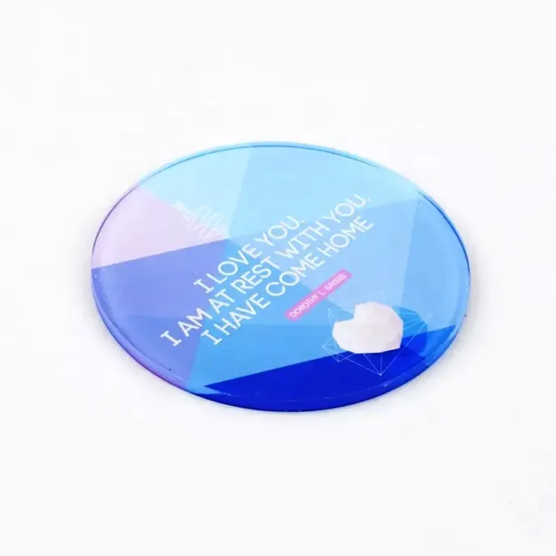 20pcs/lot High Quality Sublimation Acrylic Cup Coasters Blanks For Wedding Party Christmas Use