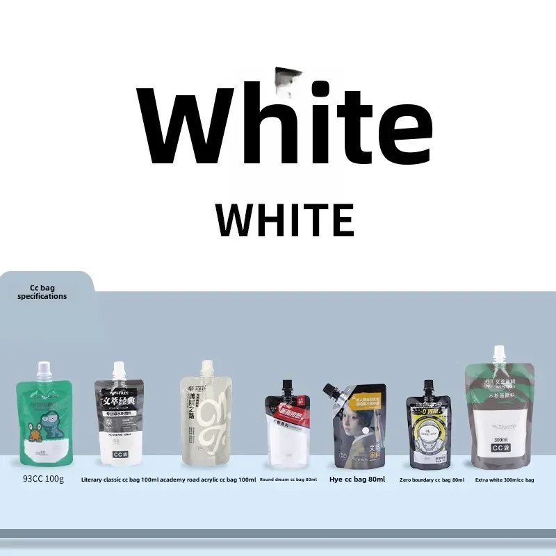 

Gouache Pigment Pack Portable Bag Acrylic Refill Pigment for Beginners Art Student Painting Supplement 100ml 80ml