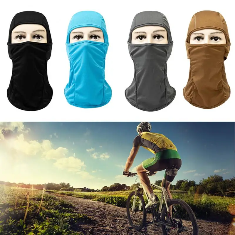 3PCS Motorcycle Full Face Mask Balaclava Tactical Masks Men Women Breathable Sports Camping Ski Biker Face Cover Helmet Liner