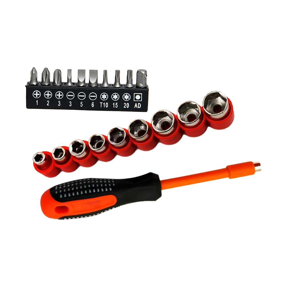 

On-the-go Repairs Electrician Screwdriver Bits 20-Piece Screwdriver Set Electronic Devices Repair Portable Toolkit